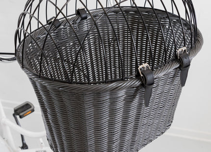 Stylischer Front-Fahrradkorb in Anthrazit von Trixie