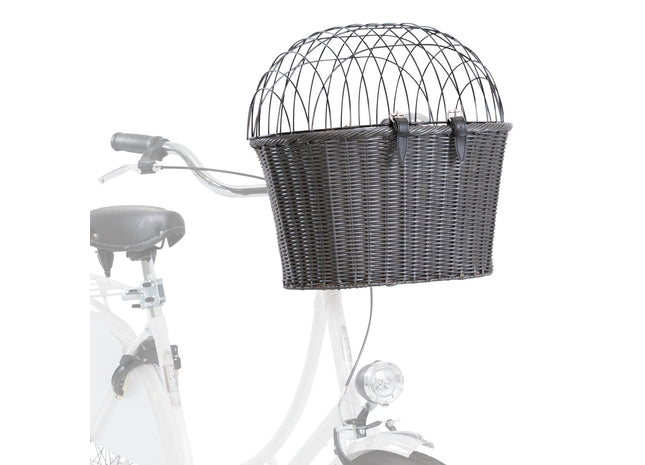 Stylischer Front-Fahrradkorb in Anthrazit von Trixie