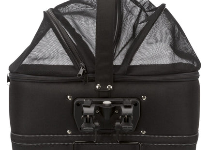 Schwarzer Fahrradkorb von Trixie für die Vorderseite deines Fahrrads