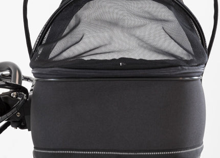 Schwarzer Fahrradkorb von Trixie für die Vorderseite deines Fahrrads