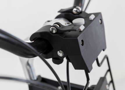 Schwarzer Fahrradkorb von Trixie für die Vorderseite deines Fahrrads