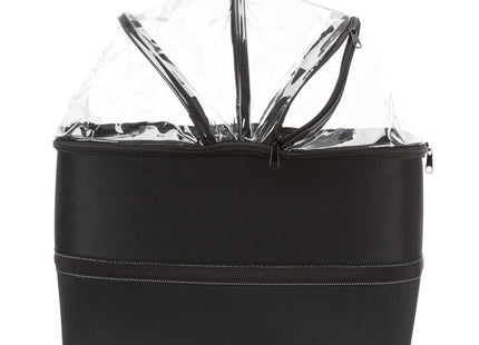 Schwarzer Fahrradkorb von Trixie für die Vorderseite deines Fahrrads