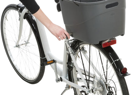 Trixie Fahrradkorb für Gepäckträger aus Kunststoff und Metall
