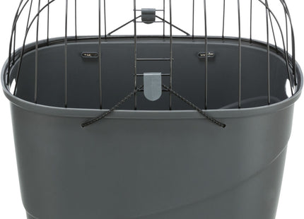 Trixie Fahrradkorb für Gepäckträger aus Kunststoff und Metall