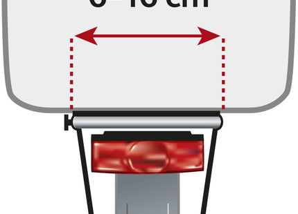 Trixie Fahrradkorb für Gepäckträger aus Kunststoff und Metall