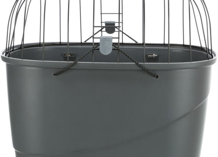 Trixie Fahrradkorb für Gepäckträger aus Kunststoff und Metall