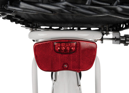 Fahrradkorb für Gepäckträger mit Gitter, schwarz