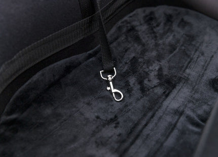 Praktische schwarze Fahrradtasche von Trixie für unterwegs