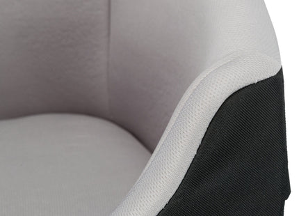 Bequemer Trixie Autositz in Schwarzgrau für unterwegs