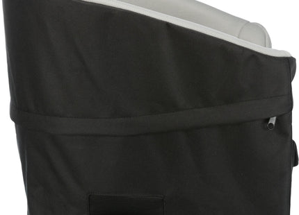 Bequemer Trixie Autositz in Schwarzgrau für unterwegs