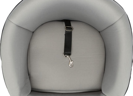 Bequemer Trixie Autositz in Schwarzgrau für unterwegs