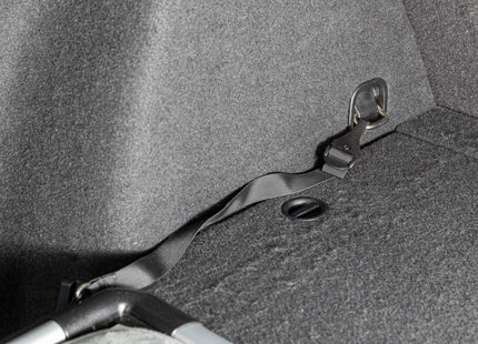 Schützendes Universal-Heckgitter in Silber-Schwarz von Trixie