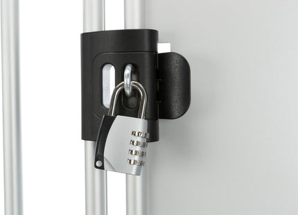 Schützendes Universal-Heckgitter in Silber-Schwarz von Trixie