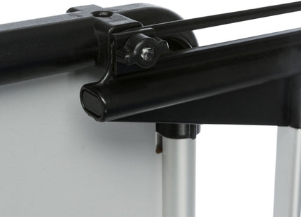 Schützendes Universal-Heckgitter in Silber-Schwarz von Trixie