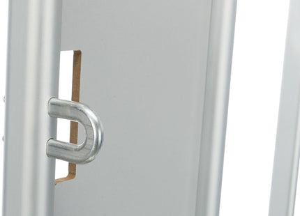 Schützendes Universal-Heckgitter in Silber-Schwarz von Trixie