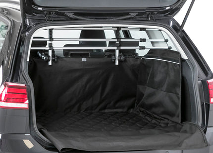 Schwarze Kofferraum-Schondecke von Trixie für Haustiere