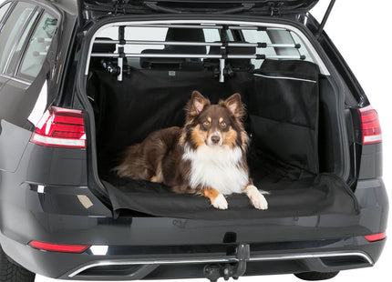 Schwarze Kofferraum-Schondecke von Trixie für Haustiere