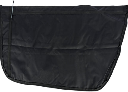 Schwarze/beige Auto-Schondecke mit Seitenwänden von Trixie