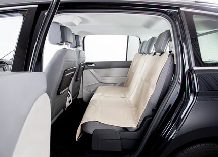 Schützende beige Autoschondecke von Trixie für Haustiere