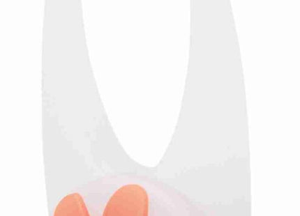 Stylischer weisser Trixie Flasher mit Motiv für Hunde