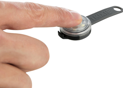 Trixie Flasher USB - hochwertiger LED-Hundeanhänger mit USB-Ladekabel