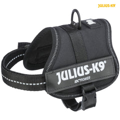 Trixie Julius-K9 Powergeschirr – schwarz, 33-45 cm