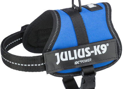 Julius-K9 Powergeschirr – Hundegeschirr blau 33-45cm