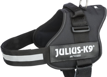 Trixie Julius-K9 Powergeschirr – schwarz, 33-45 cm