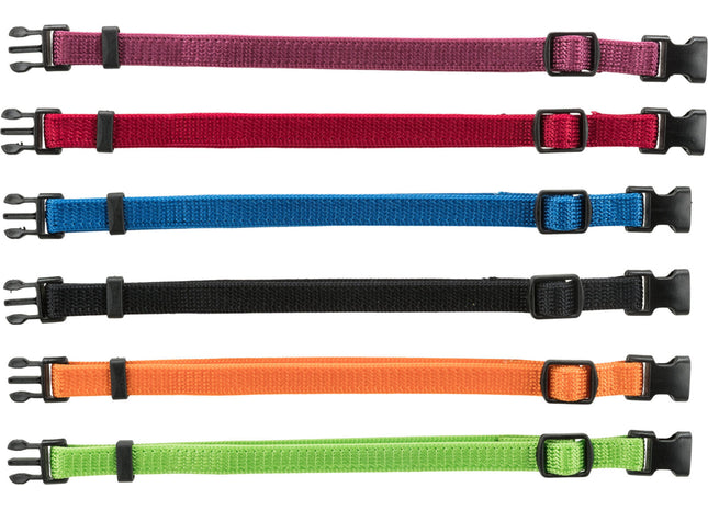 Trixie Welpenhalsband Set in verschiedenen Farben, 6 Stück