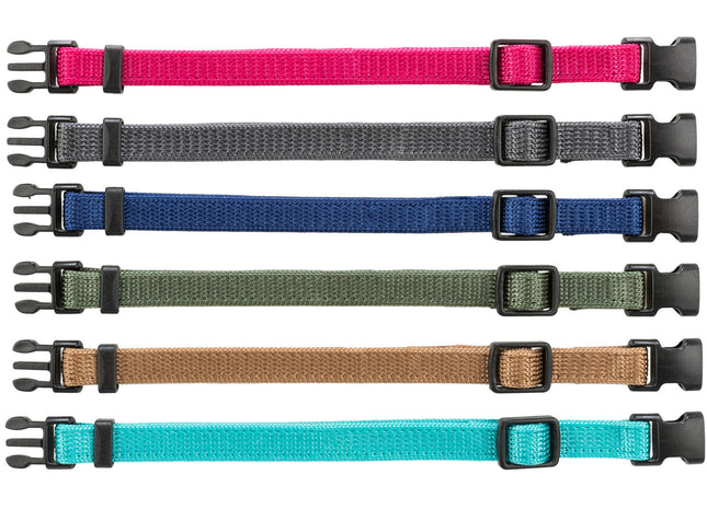 6er Set Trixie Welpenhalsbänder in verschiedenen Farben