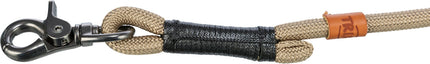 Schwarze Trixie Nordic V-Leine für stilvolle Spaziergänge