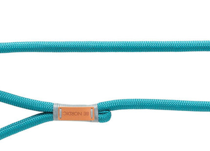 Leichte Trixie Nordic Retrieverleine in Petrol-Hellgrau