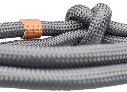 Stilvolles Zug-Stopp-Halsband in Dunkelgrau-Braun von Trixie Be Nordic