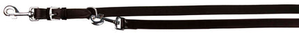 Schwarze Trixie Active V-Leine, 2m lang - für aktive Hunde