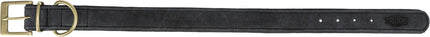 Trixie Pure Halsband, Leder, schwarz