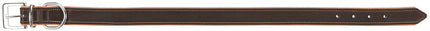Bequemes Trixie Active Halsband in Braun-Hellbraun für aktive Hunde