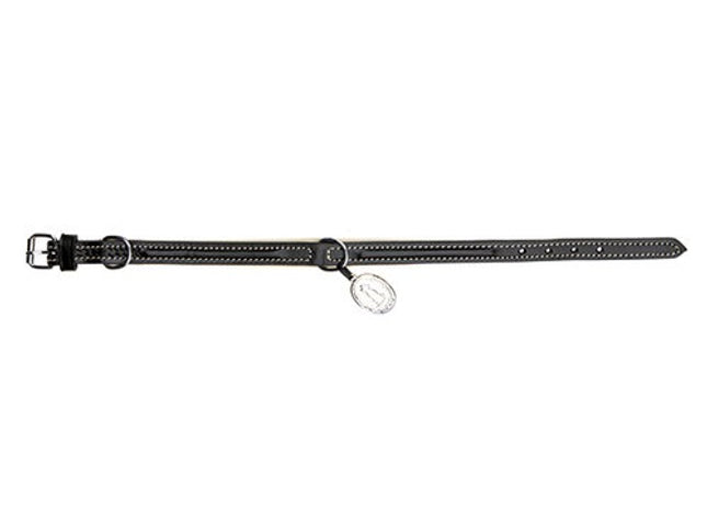 Schwarzes Hundehalsband von Trixie - stilvoll und funktional