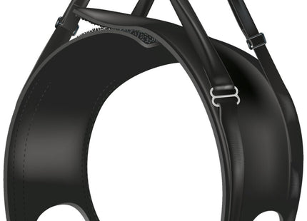 Schwarze Gehhilfe von Trixie für Hunde, stabil und sicher