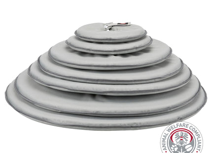 Schützender grauer Trixie Schutzkragen für Haustiere