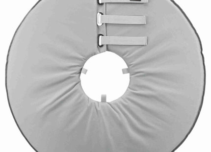 Schützender grauer Trixie Schutzkragen für Haustiere