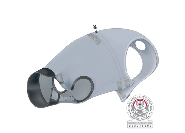 Bequemer grauer Body von Trixie für Hunde