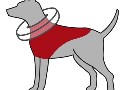 Aufblasbarer blauer Schutzkragen für Haustiere von Trixie