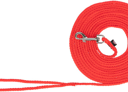 Rote Trixie Schleppleine aus strapazierfähigem Nylon