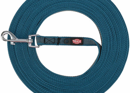 Trixie Schleppleine gummiert petrol 5m 15mm