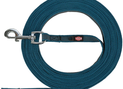 Trixie Schleppleine gummiert petrol 5m 15mm