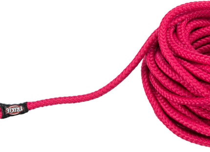 Leuchtend fuchsia Schleppleine mit Trigger-Snap-Haken von Trixie
