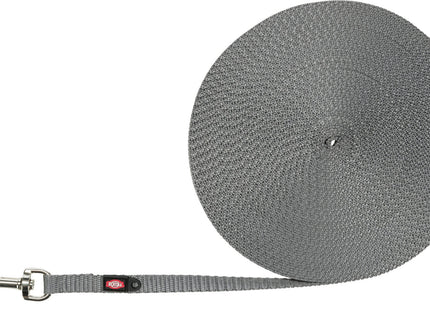 Leichte Trixie Schleppleine in Graphit für entspannte Spaziergänge mit Ihrem Hund