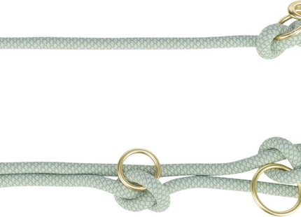Trixie Soft Rope V-Leine - Doppelleine salbei/mint