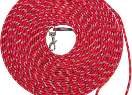 Rote Trixie Junior Welpen Schleppleine für kleine Hunde