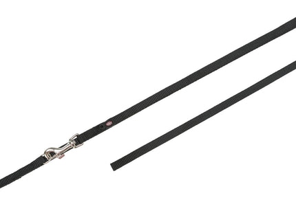 Trixie Premium V-Leine - schwarze Nylonleine, XS 2m